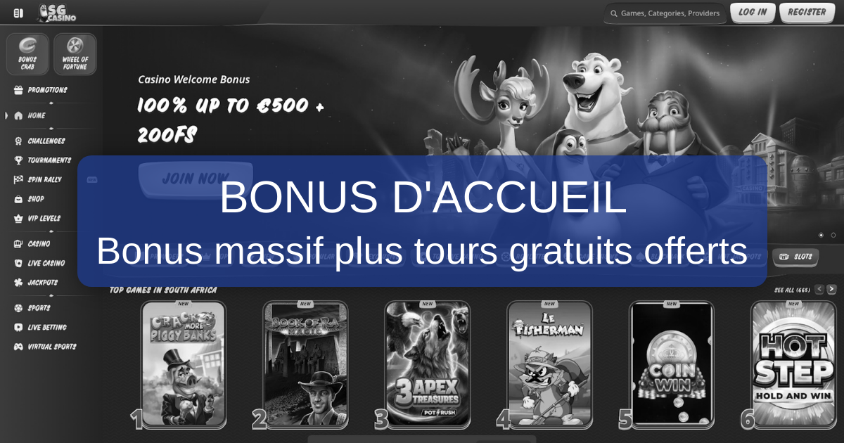 SG Casino France - Votre Destination Gaming Premium